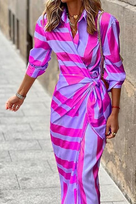 Šaty DILPERDA, Barva: fialová, IVET.EU - Stylové oblečení