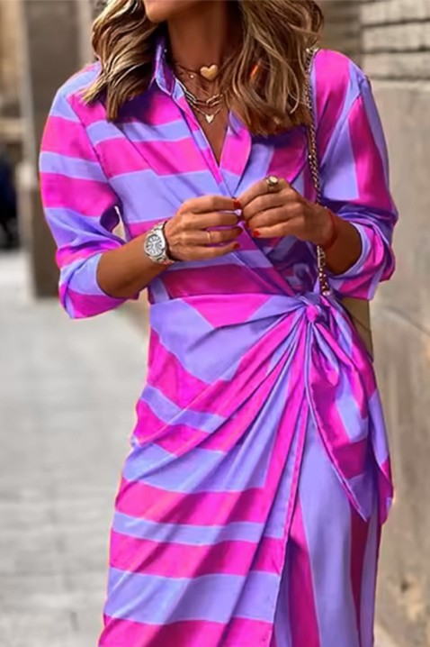 Šaty DILPERDA, Farba: fialová, IVET.EU - Štýlové oblečenie