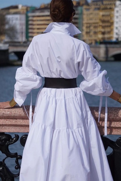 Šaty AMISANA, Barva: bílá, IVET.EU - Stylové oblečení