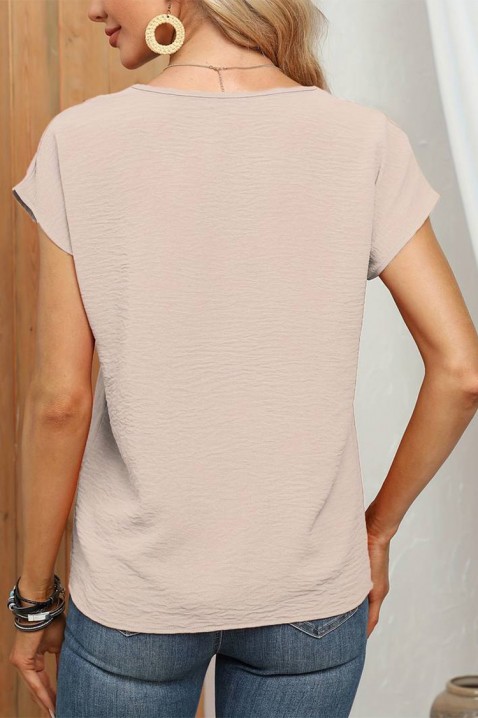 Dámské triko KREAMOLDA BEIGE, Barva: béžová, IVET.EU - Stylové oblečení