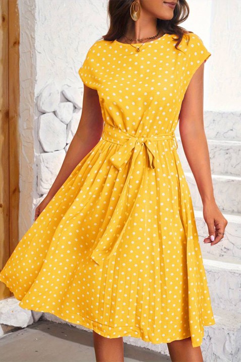 Šaty TRINOLSA YELLOW, Barva: žlutá, IVET.EU - Stylové oblečení