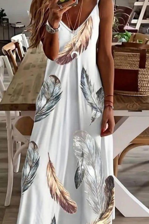 Šaty ELMORFA, Barva: bílá, IVET.EU - Stylové oblečení