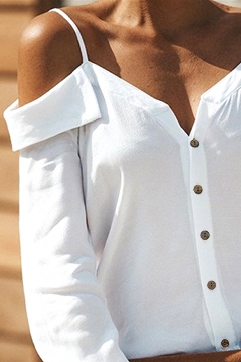 Dámská košile LOMIRDA WHITE, Barva: bílá, IVET.EU - Stylové oblečení