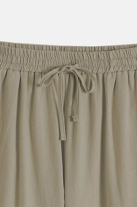 Dámské kalhoty PIODEMA BEIGE, Barva: béžová, IVET.EU - Stylové oblečení