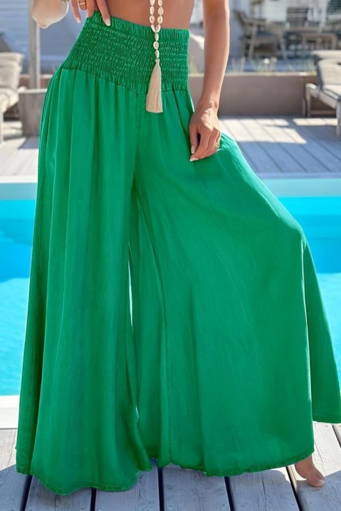 Dámské kalhoty FORINDA GREEN, Barva: zelená, IVET.EU - Stylové oblečení