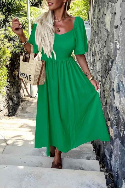 Šaty PERIANA GREEN, Farba: zelená, IVET.EU - Štýlové oblečenie