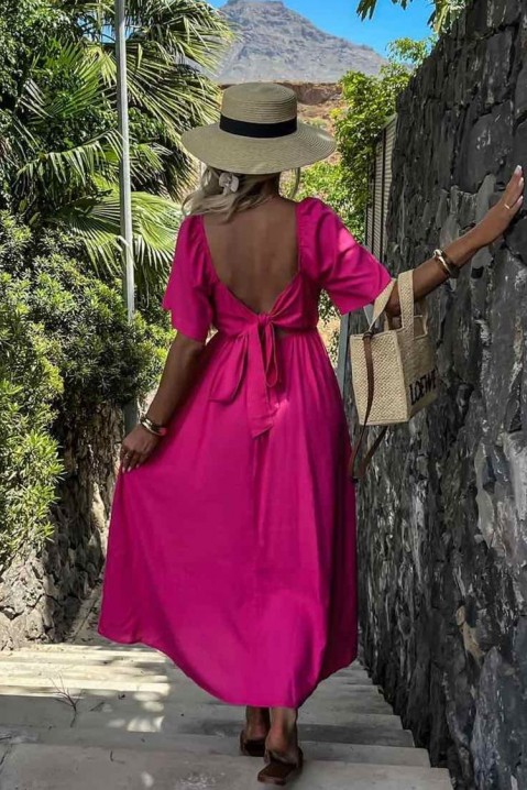 Φόρεμα PERIANA FUCHSIA, Χρώμα: φούξια, IVET.EU - Εκπτώσεις έως -80%