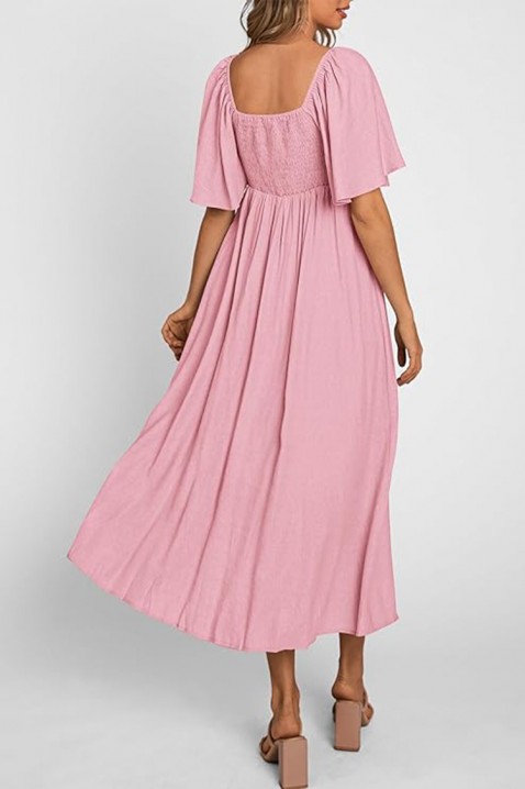 Φόρεμα ZIEMOFA PINK, Χρώμα: ροζ, IVET.EU - Εκπτώσεις έως -80%
