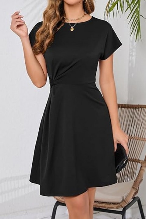 Šaty ZEROLINA BLACK, Barva: černá, IVET.EU - Stylové oblečení