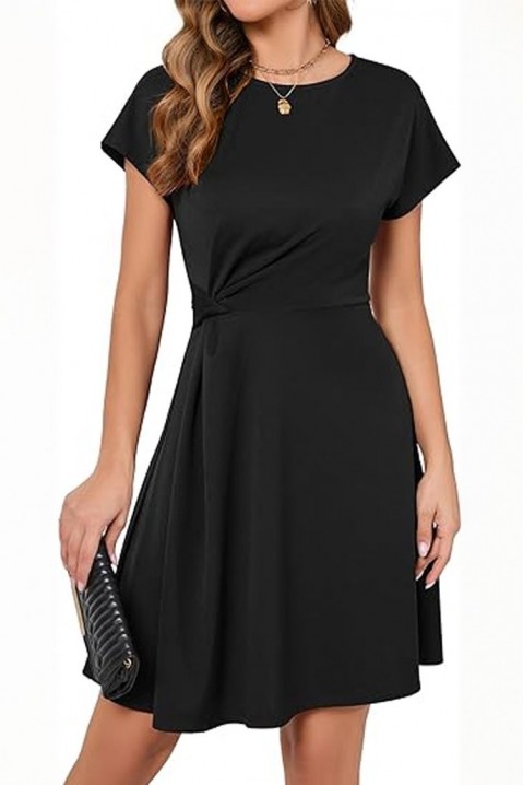 Šaty ZEROLINA BLACK, Farba: čierna, IVET.EU - Štýlové oblečenie