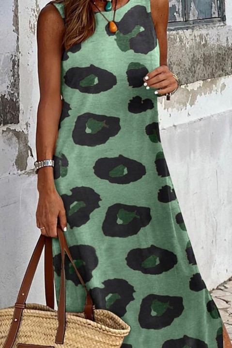 Šaty MEOLIRFA GREEN, Farba: zelená, IVET.EU - Štýlové oblečenie