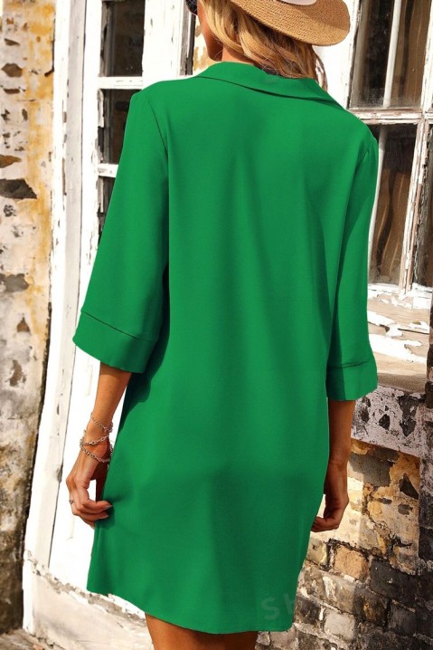 Φόρεμα FROTINA GREEN, Χρώμα: πράσινο, IVET.EU - Εκπτώσεις έως -80%