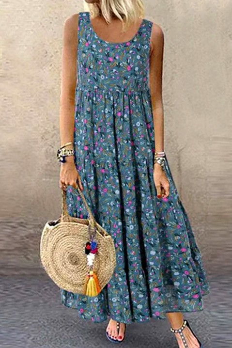 Šaty DERFOLMA BLUE, Barva: mnohobarevná, IVET.EU - Stylové oblečení