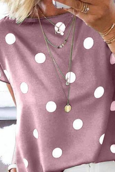 Γυναικεία μπλούζα DERMOFA PUDRA, Χρώμα: πούδρα, IVET.EU - Εκπτώσεις έως -80%