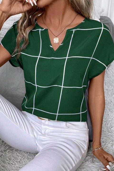 Dámska blúzka MOLDERPA GREEN, Farba: zelená, IVET.EU - Štýlové oblečenie