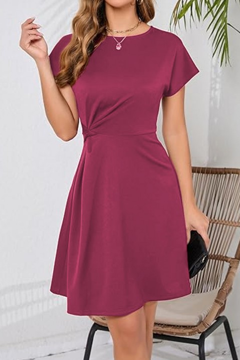 Φόρεμα ZEROLINA BORDO, Χρώμα: μπορντό, IVET.EU - Εκπτώσεις έως -80%