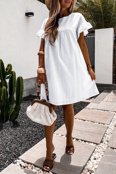 Šaty GRENIELA WHITE, Barva: bílá, IVET.EU - Stylové oblečení