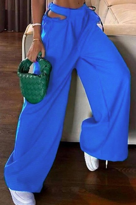 Dámské kalhoty VALOMDA BLUE, Barva: světlemodrá, IVET.EU - Stylové oblečení