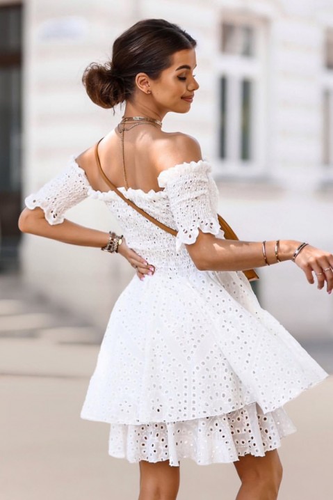 Φόρεμα MELROSA, Χρώμα: άσπρο, IVET.EU - Εκπτώσεις έως -80%