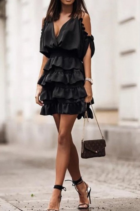 Šaty BELINDOFA BLACK, Barva: černá, IVET.EU - Stylové oblečení
