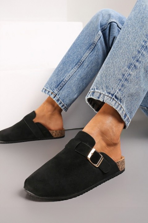 Dámské pantofle MARANZA BLACK, Barva: černá, IVET.EU - Stylové oblečení