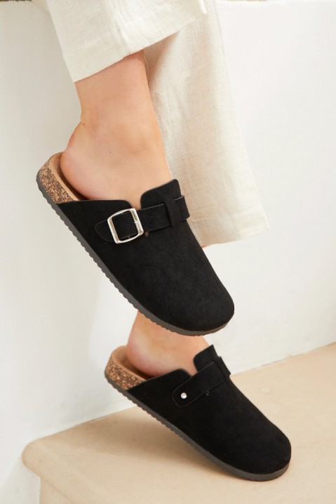 Dámské pantofle MARANZA BLACK, Barva: černá, IVET.EU - Stylové oblečení