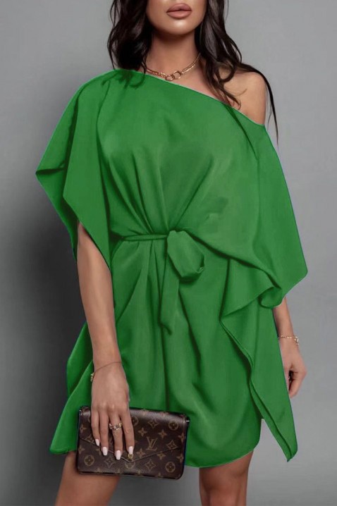 Šaty LARIONA GREEN, Farba: zelená, IVET.EU - Štýlové oblečenie