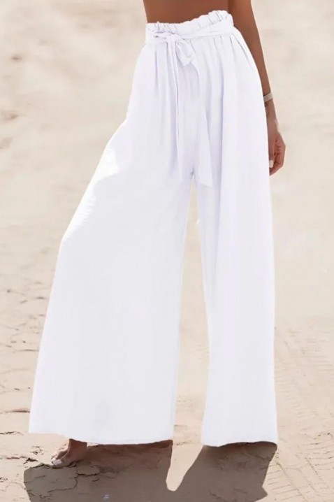 Dámské kalhoty ROSINITA WHITE, Barva: bílá, IVET.EU - Stylové oblečení