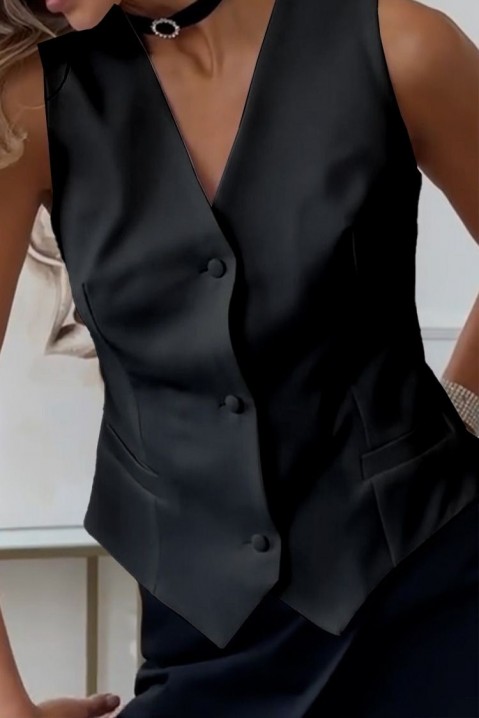 Dámská vesta ROTONA BLACK, Barva: černá, IVET.EU - Stylové oblečení