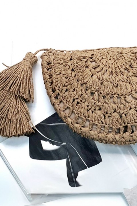 Γυναικεία τσάντα FERTONA BROWN, Χρώμα: καφέ, IVET.EU - Εκπτώσεις έως -80%