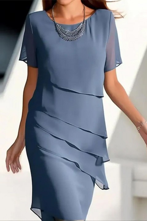 Φόρεμα FELENSA BLUE, Χρώμα: μπλε, IVET.EU - Εκπτώσεις έως -80%
