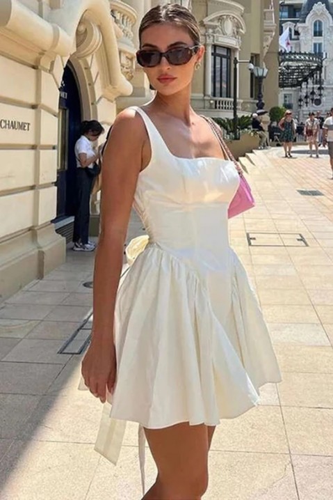 Šaty TOIMELFA WHITE, Barva: bílá, IVET.EU - Stylové oblečení