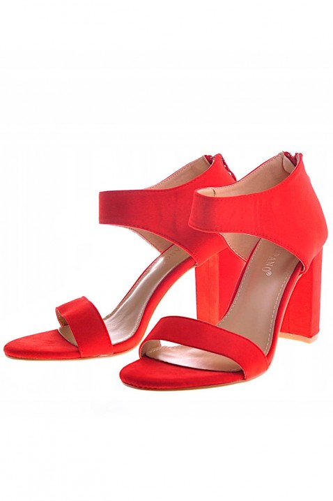 Dámské sandály DROMELZA RED, Barva: červená, IVET.EU - Stylové oblečení