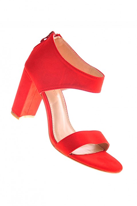 Sandále DROMELZA RED, Farba: červená, IVET.EU - Štýlové oblečenie