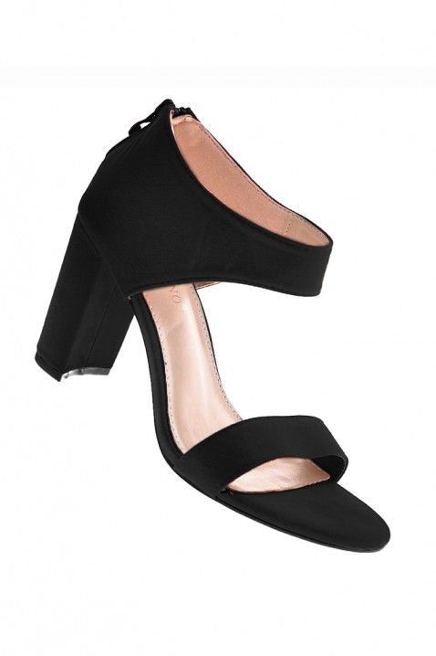 Sandále DROMELZA BLACK, Farba: čierna, IVET.EU - Štýlové oblečenie