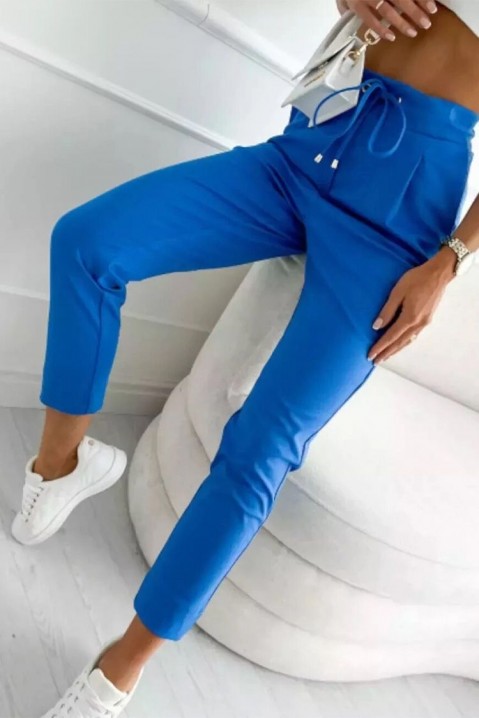 Dámské kalhoty GELERHA BLUE, Barva: světlemodrá, IVET.EU - Stylové oblečení