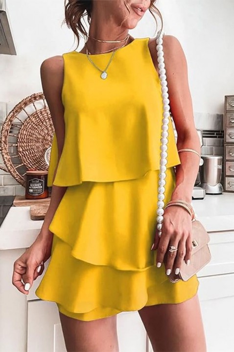 Dámský overal GARIETA YELLOW, Barva: žlutá, IVET.EU - Stylové oblečení