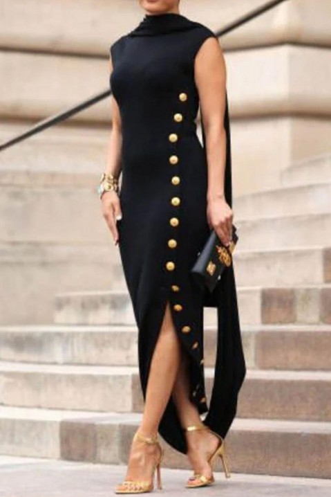 Φόρεμα REDIOLMA, Χρώμα: μαύρο, IVET.EU - Εκπτώσεις έως -80%