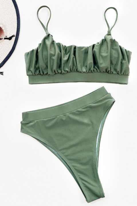 Dámské plavky KSIDELA KHAKI, Barva: khaki, IVET.EU - Stylové oblečení