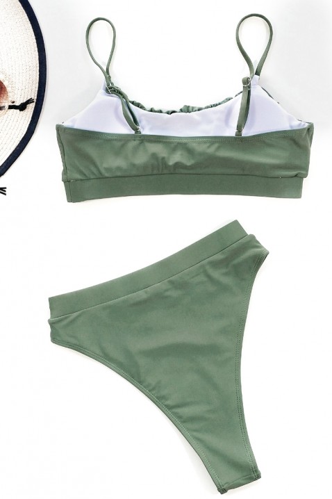 Dámské plavky KSIDELA KHAKI, Barva: khaki, IVET.EU - Stylové oblečení