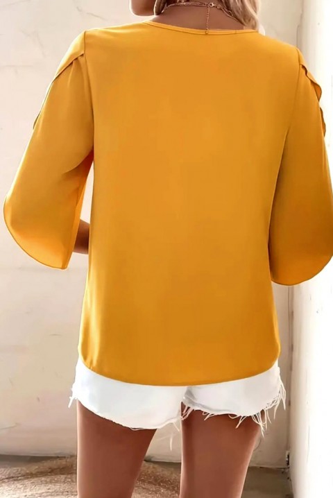 Γυναικεία μπλούζα SOLERDA YELLOW, Χρώμα: κίτρινο, IVET.EU - Εκπτώσεις έως -80%