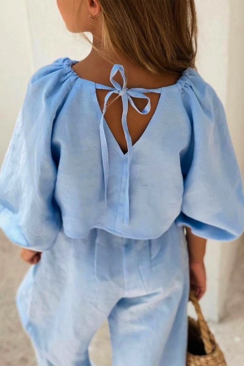 Σύνολο για κορίτσι NIORELTI SKY, Χρώμα: Γαλάζιο, IVET.EU - Εκπτώσεις έως -80%