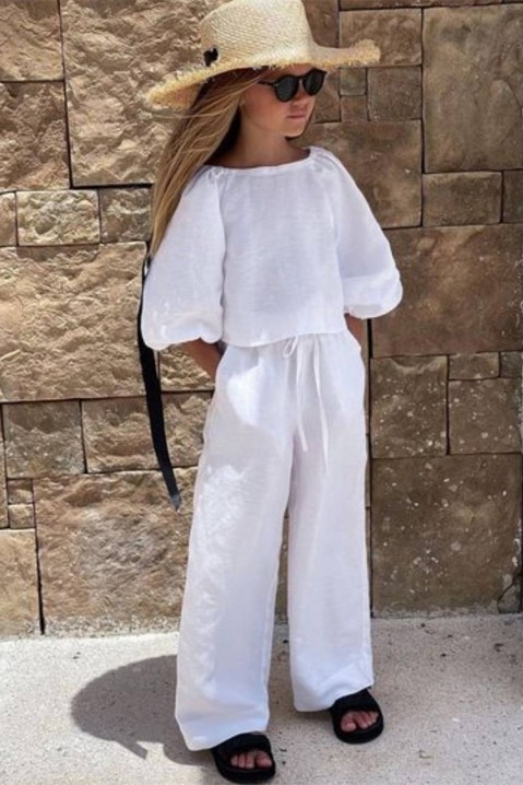 Dívčí komplet NIORELTI WHITE, Barva: bílá, IVET.EU - Stylové oblečení