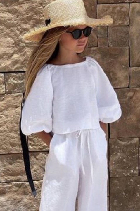 Dívčí komplet NIORELTI WHITE, Barva: bílá, IVET.EU - Stylové oblečení