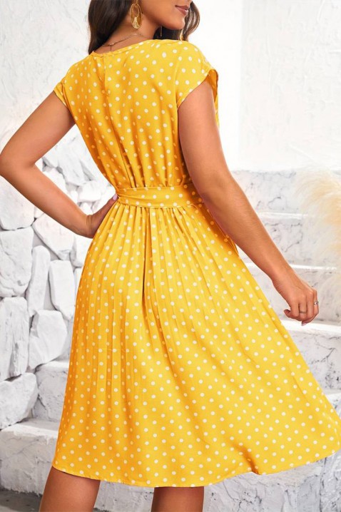Φόρεμα TRINOLSA YELLOW, Χρώμα: κίτρινο, IVET.EU - Εκπτώσεις έως -80%