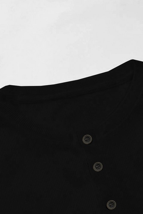 Pánské triko BRUNETO BLACK, Barva: černá, IVET.EU - Stylové oblečení