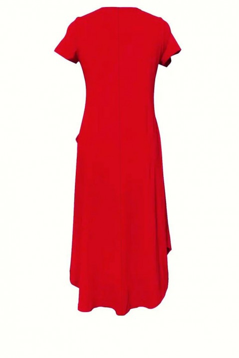 Φόρεμα DELSENA RED, Χρώμα: μπορντό, IVET.EU - Εκπτώσεις έως -80%
