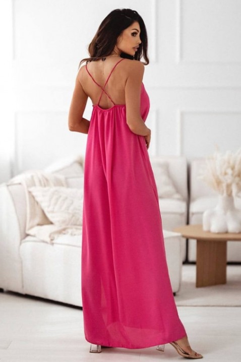 Φόρεμα BESILFA FUCHSIA, Χρώμα: φούξια, IVET.EU - Εκπτώσεις έως -80%