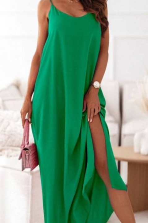 Šaty BESILFA GREEN, Farba: zelená, IVET.EU - Štýlové oblečenie