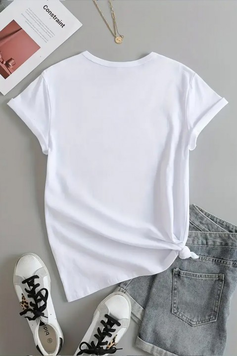 Tričko GREMIDA WHITE, Farba: biela, IVET.EU - Štýlové oblečenie